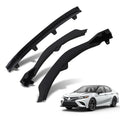 Black Front Protection Lip for Toyota Camry SE XSE 2021-22 Bumper Spoiler Kit