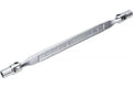 Force 752 Hinged Swivel Flex Double Head Socket Saltus Wrench Metric