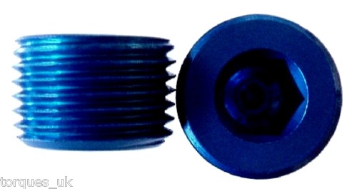 1/2" Npt Male Plug Aluminium