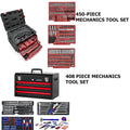 WORKPRO 408 Pieces/450 Pieces Mechanics Tool Set Heavy Duty 