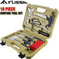 Flissa Hunting Field Dressing Kit Hunting Knife Sets Skinning Knife