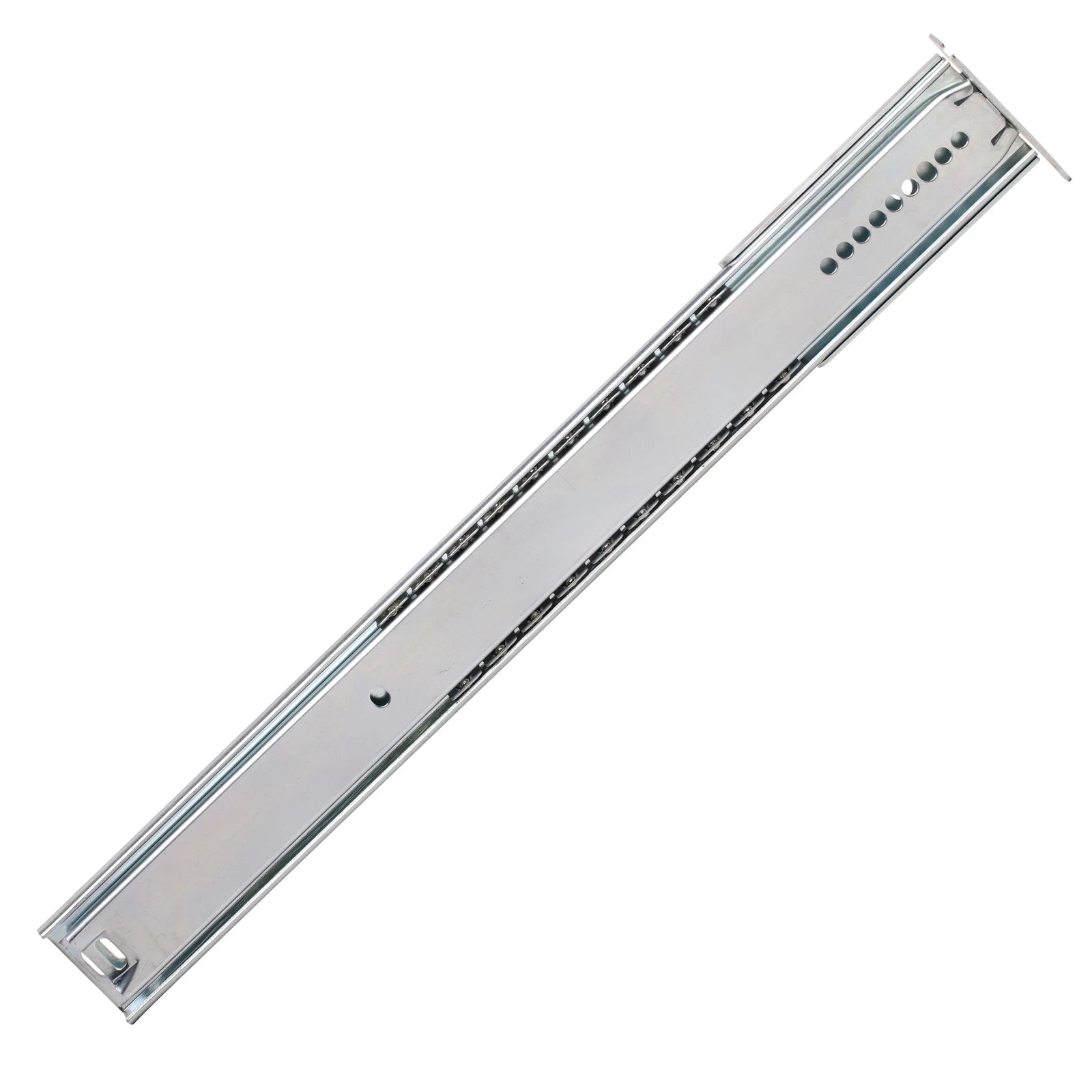 Center Mount Ball Bearing Slide, 22-3/4" (628.5mm) Length, 35lb Light