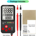 Pocket Sized Digital Multimeter With Hanging Hole And Flashlight