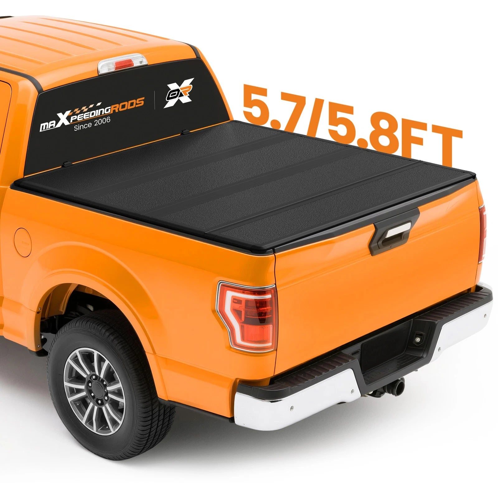 5.8ft 4-Fold FRP Tonneau Cover fit for Ram 1500 Short Bed 2009-26 Scratch Proof