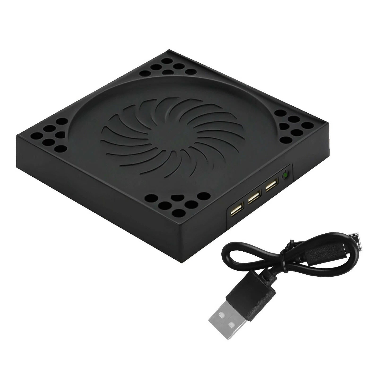 3-usb Vertical Stand Cooling Fan Cooler W/ On/off For Xbox Series X