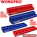 Workpro 1/2" / 1/4" Magnetic Socket Organizer Set | Built Supply Co