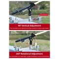 Aluminum Fishing Rod For Stand Holder Quick Release For Bridge Sea