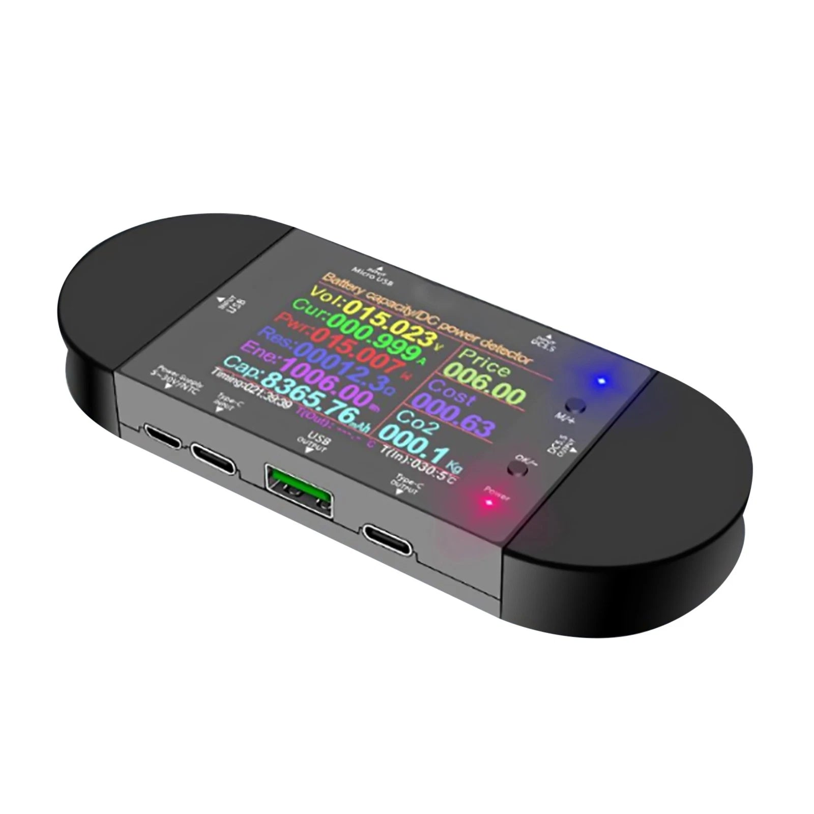 2.4" Multimeter Digital Power Meter Voltage Current | Built Supply Co