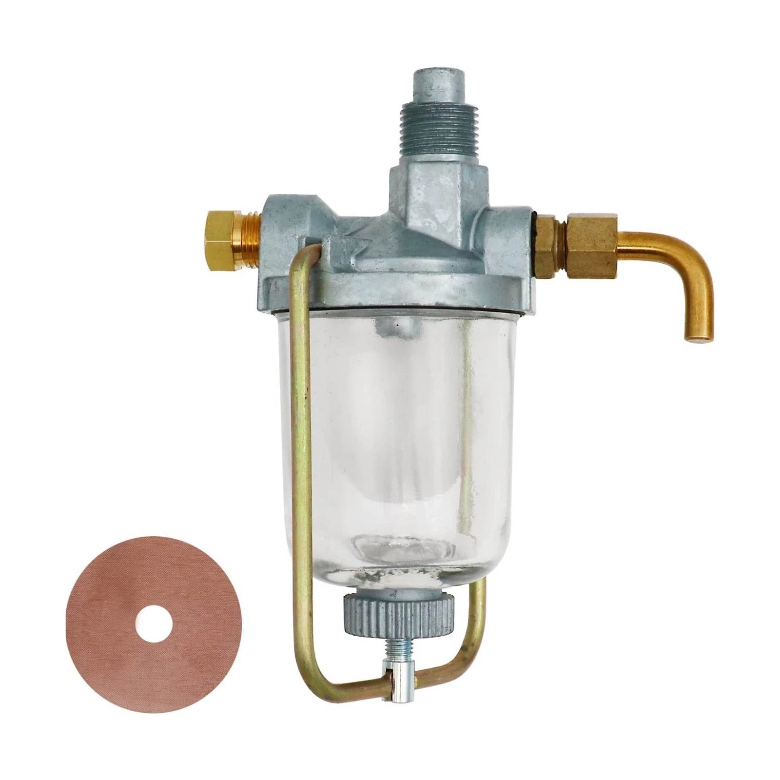 Fuel Sediment Bowl Assembly W/strainer 370832r91 For International