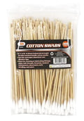 200 Iit 6" Industrial Bamboo Handle Cotton Swabs Tips Detailing