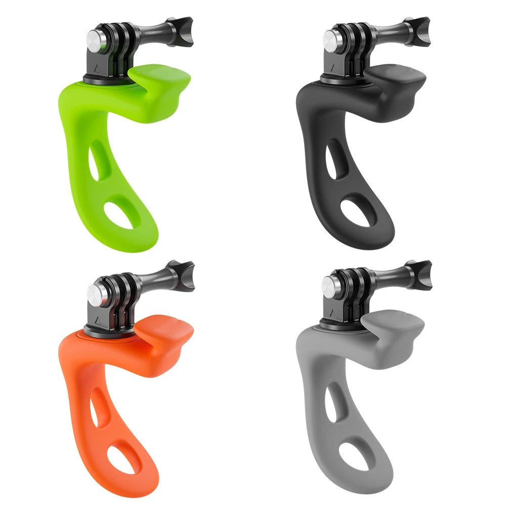 Universal Silicone Flexible Mount For Gopro Hero/insta360/<wbr/>dji