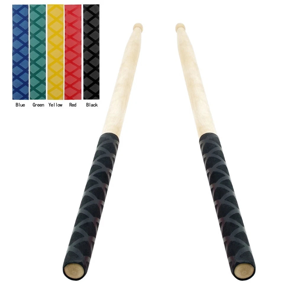 Lightweight Grips Drumsticks Sweat Absorbed Grip Anti-slip Brand New