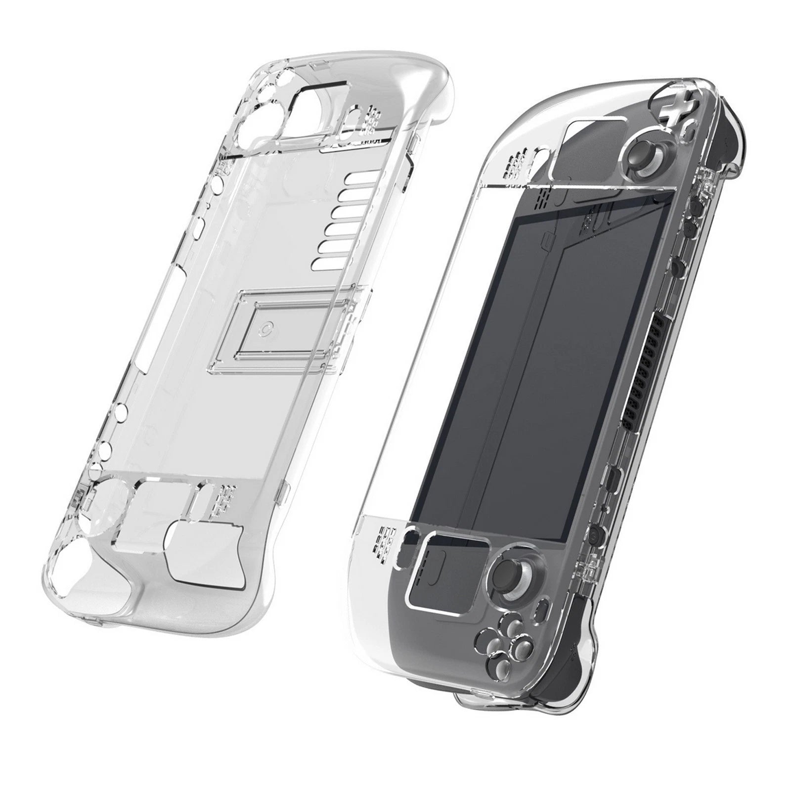 Clear Case Shell Crystal Shell For Steam Deck Crystal Protective Game