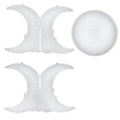 Round End Table Shelf Diy Silicone Mold Digit Epoxy Resin Casting