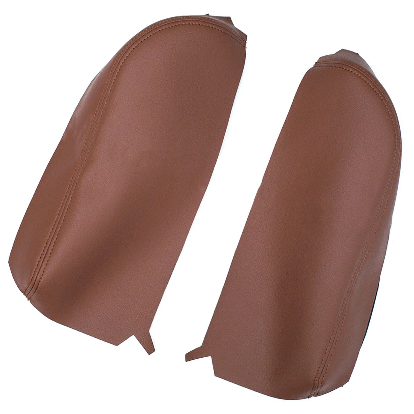 1 Pair Leather Console Lid Armrest Cover Skin Accessories For Acura