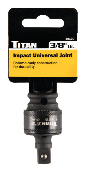 Titan 3/8-Inch Drive Impact Socket Universal Joint by Titan