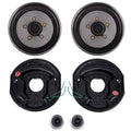 Pair Trailer 10 x 2 1/4" Electric Brake 5 on 4.5 Hub Drum Kit Fit 3500 lbs Axle