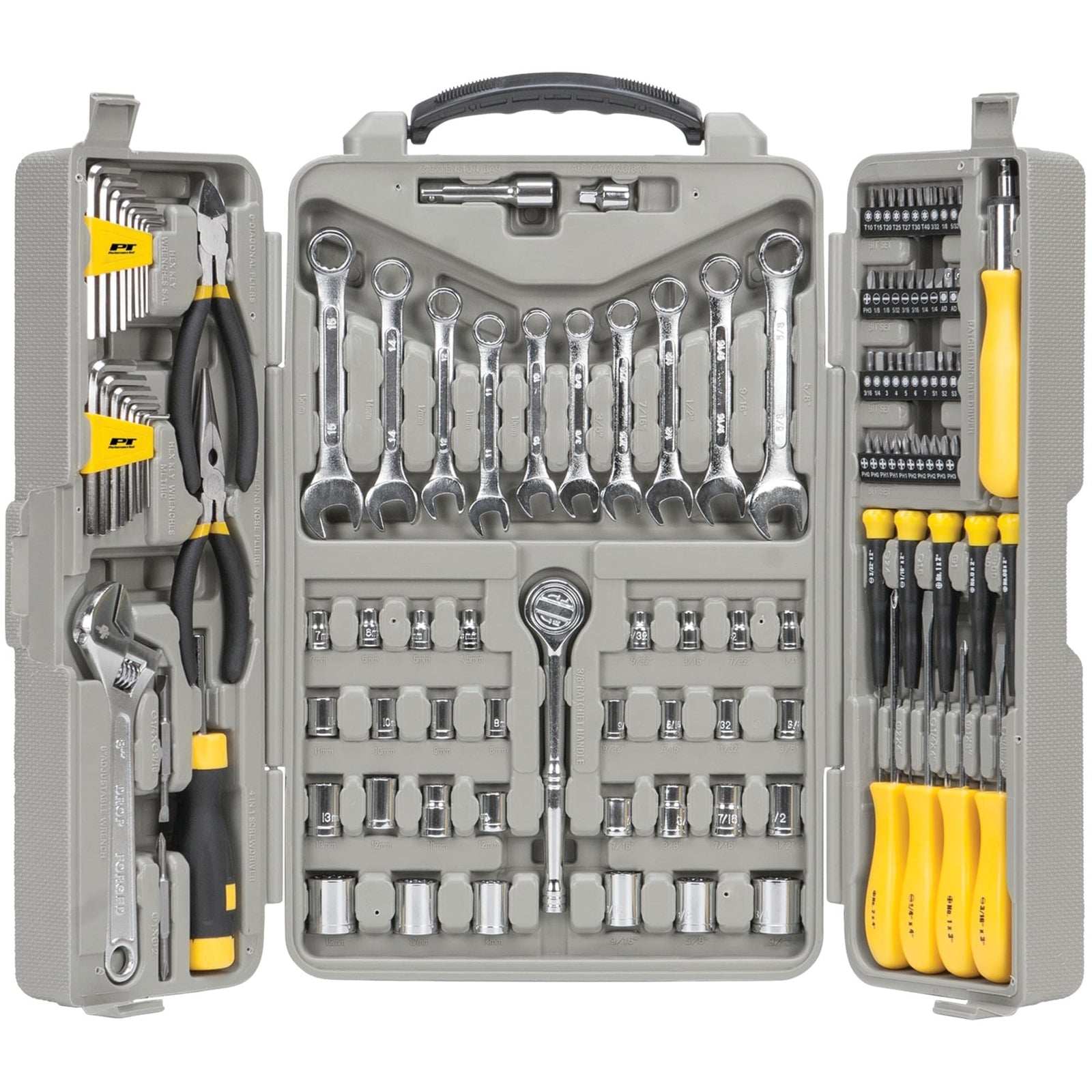 Performance Tool 123pc Mechanic's Tool Set by Performance Tool