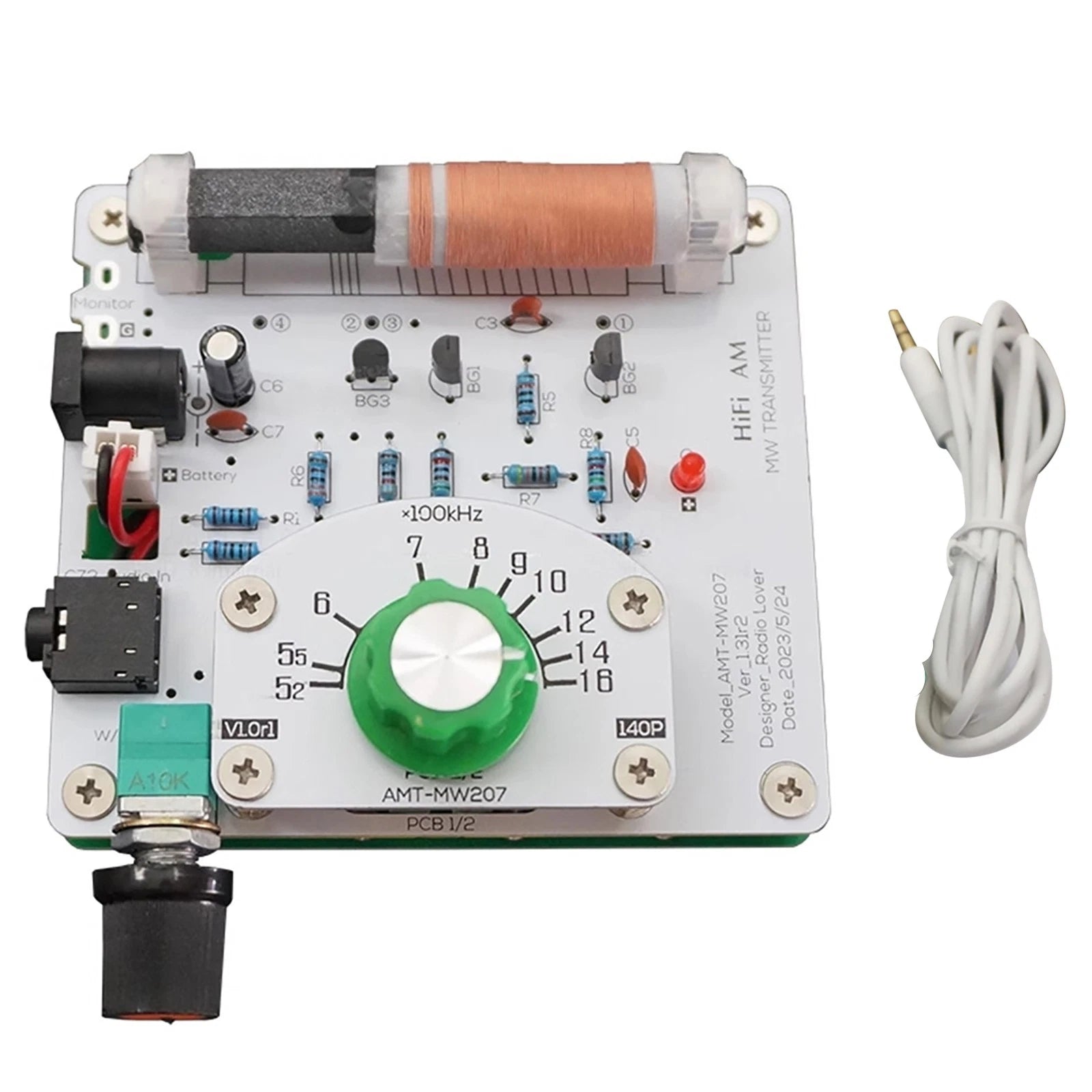 Amt-mw207 Medium Wave Radio Transmitter Am Diy Circuit Board
