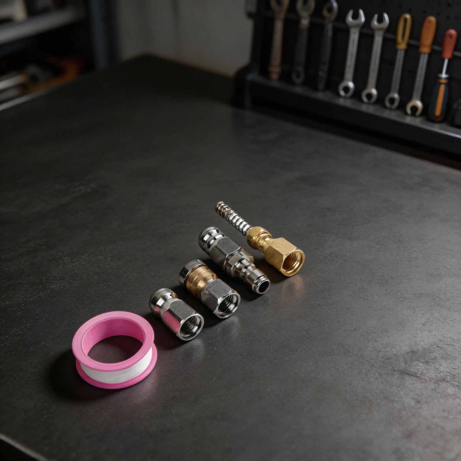 Pipe Jetting Nozzle Kit With Quick Connect And Stainless Steel