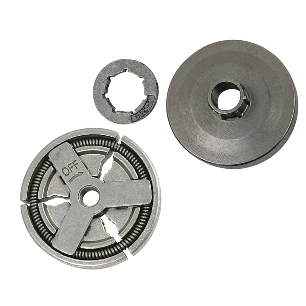 Clutch Drum Set For 45cc 58cc Chainsaws Iron And Plastic Build For