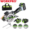 Workpro 20V 4-1/2" Cordless Mini Circular Saw | Built Supply Co