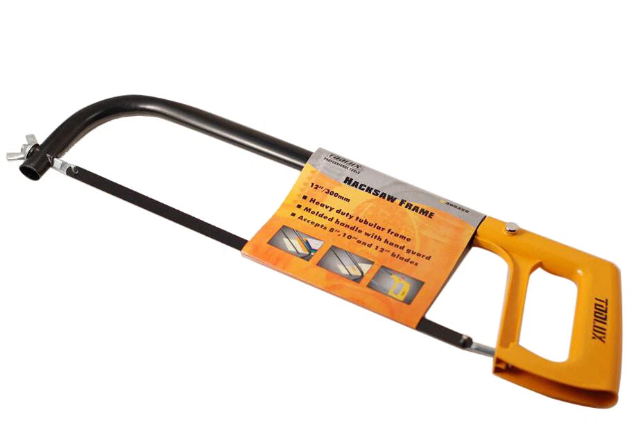 12" Tubular Frame Hacksaw 10"-12" Adjustable Hack Saw Accomodate