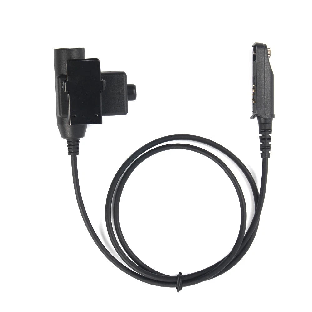 U94 Ptt Cable Plug Headset Adapter For Baofeng Uv-9r /Plus Uv-xr