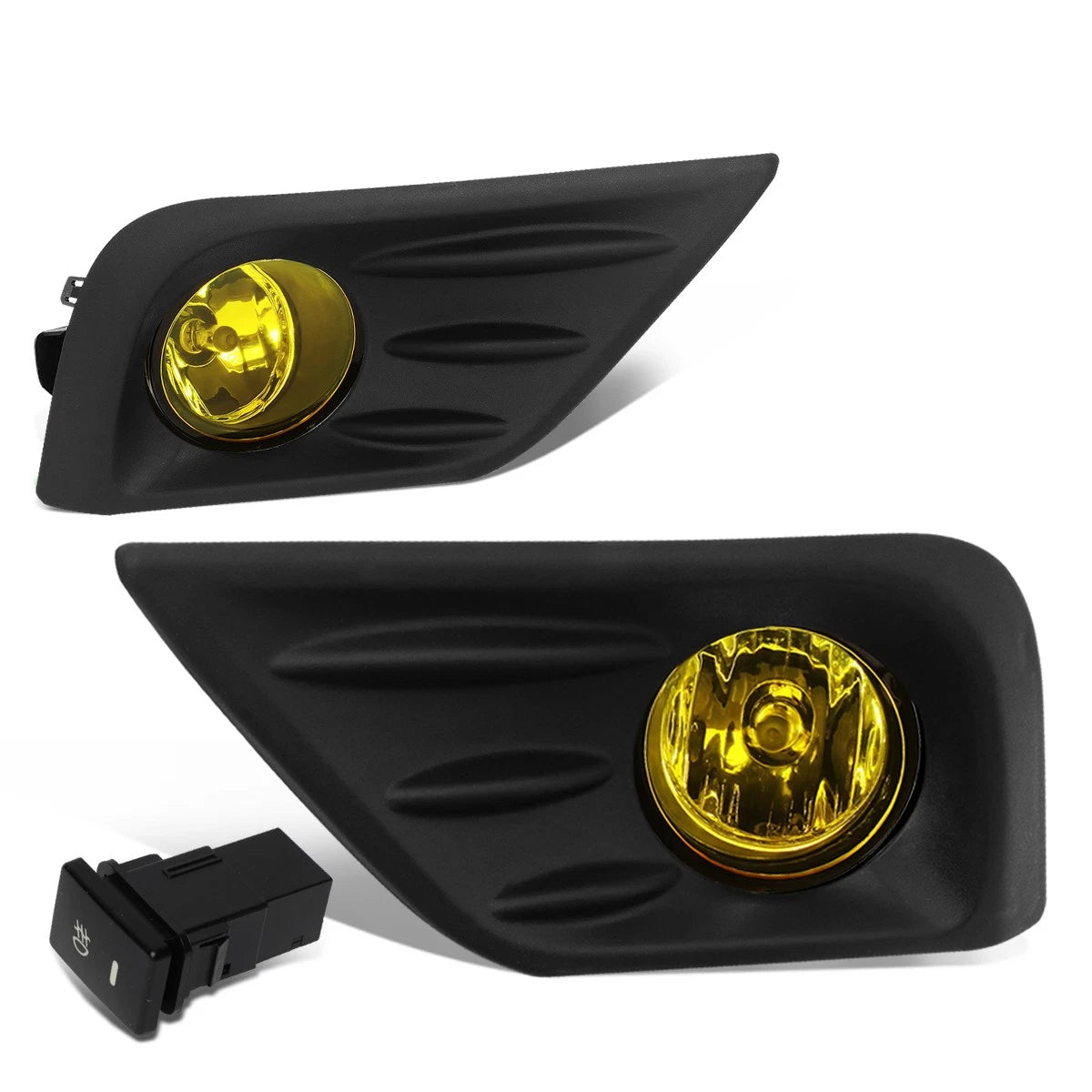 Fit 16-18 Nissan Altima 4-dr Amber Lens Front Fog | Built Supply Co