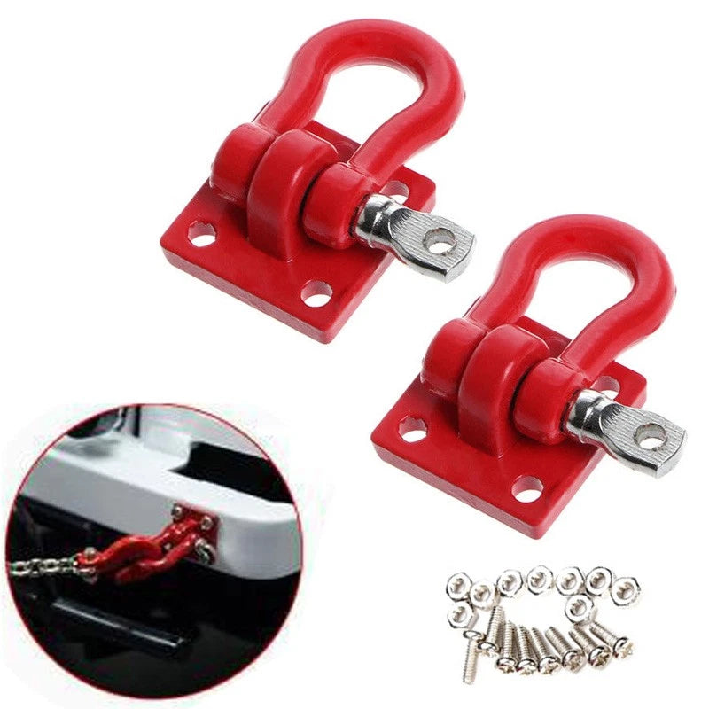 1/16 Rc Car Military Truck Metal Hook Shackles Buckle For Wpl B14 B24