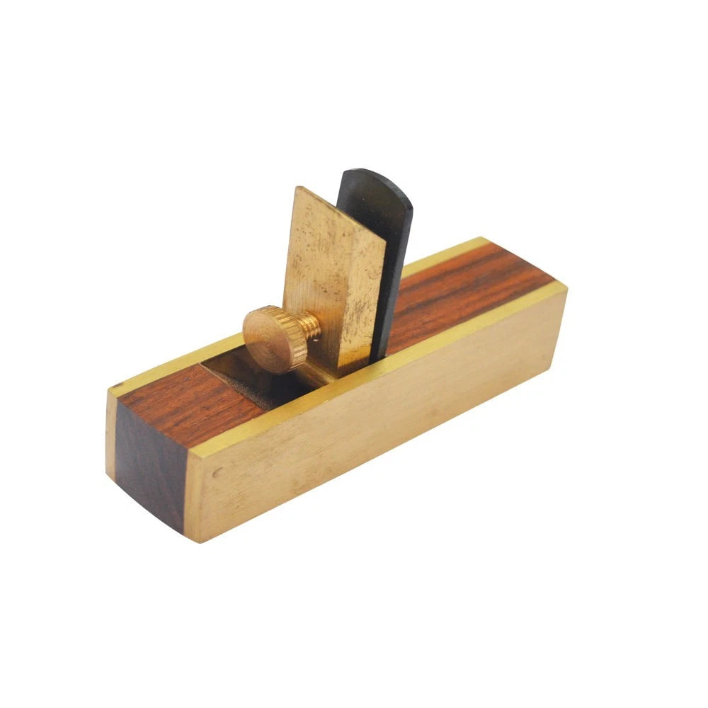 Hobby Brass Plane 3 Inch | Mini Hand Plane Scraper Woodworking Tool