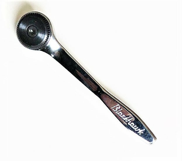 BLACKHAWK PROTO 1/2" THIN PROFILE FULLY POLISHED RATCHET 72 TOOTH #49945GOpens i
