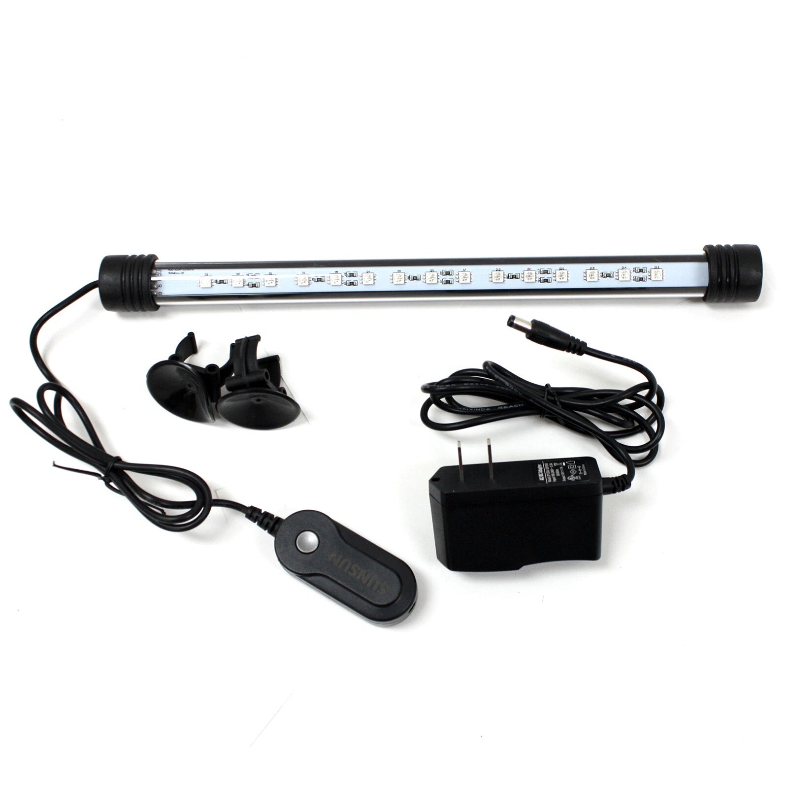 12" Submersible Fish Tank Led Amphibious Light Strip Bar 3.5W 8 Diff