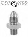 An -3 ( 3an) M8x1.0 Metric Stainless Concave Adapter