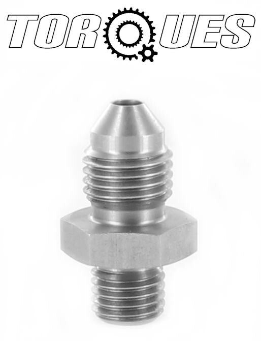 An -3 ( 3an) M8x1.0 Metric Stainless Concave Adapter