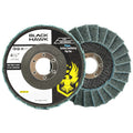 5 Pack - 4-1/2" x 7/8" Black Hawk Surface Conditioning Flap Discs