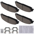 ListingFront L&R Ceramic Brake Pads Kit for Dodge Caliber