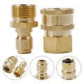 Quick Connect Nozzles 3/8 M22 Adapter Brass Fittings For High