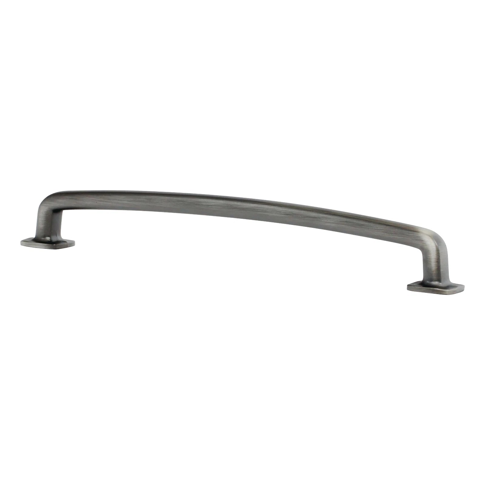 Industrial Style 7-9/16 In Hole Centers Antique Nickel Cabinet Pull
