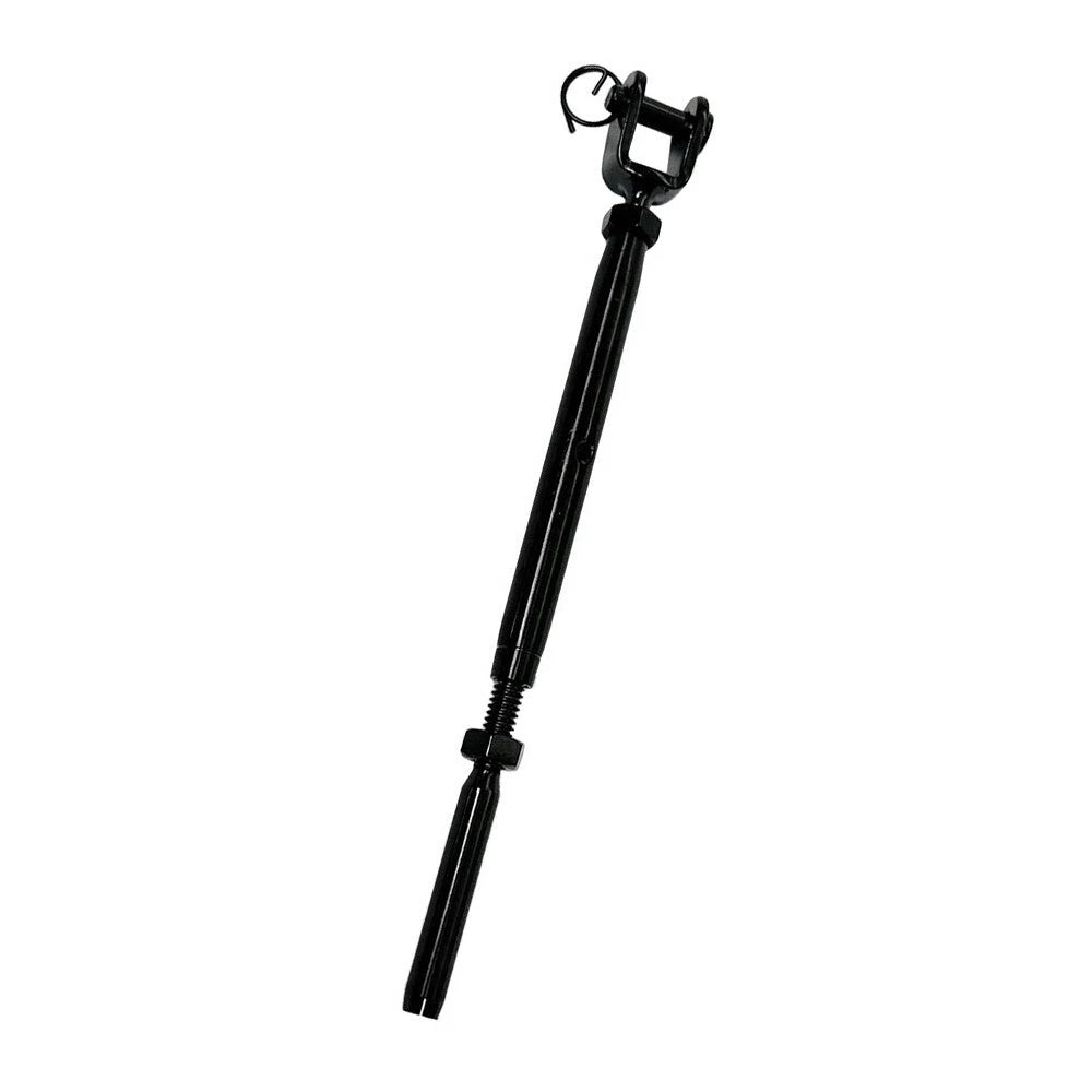 Hand Swage Jaw Life Line Turnbuckle For 1/8" Cable Rail, Black Oxide