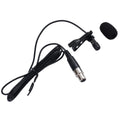 Black Lavalier Lapel-clip Microphone Mic 4-pin Mini-xlr Ta4f For