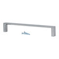 Thin Sleek Square Style 5-1/32" (128mm) Inch Center To Center, Chrome