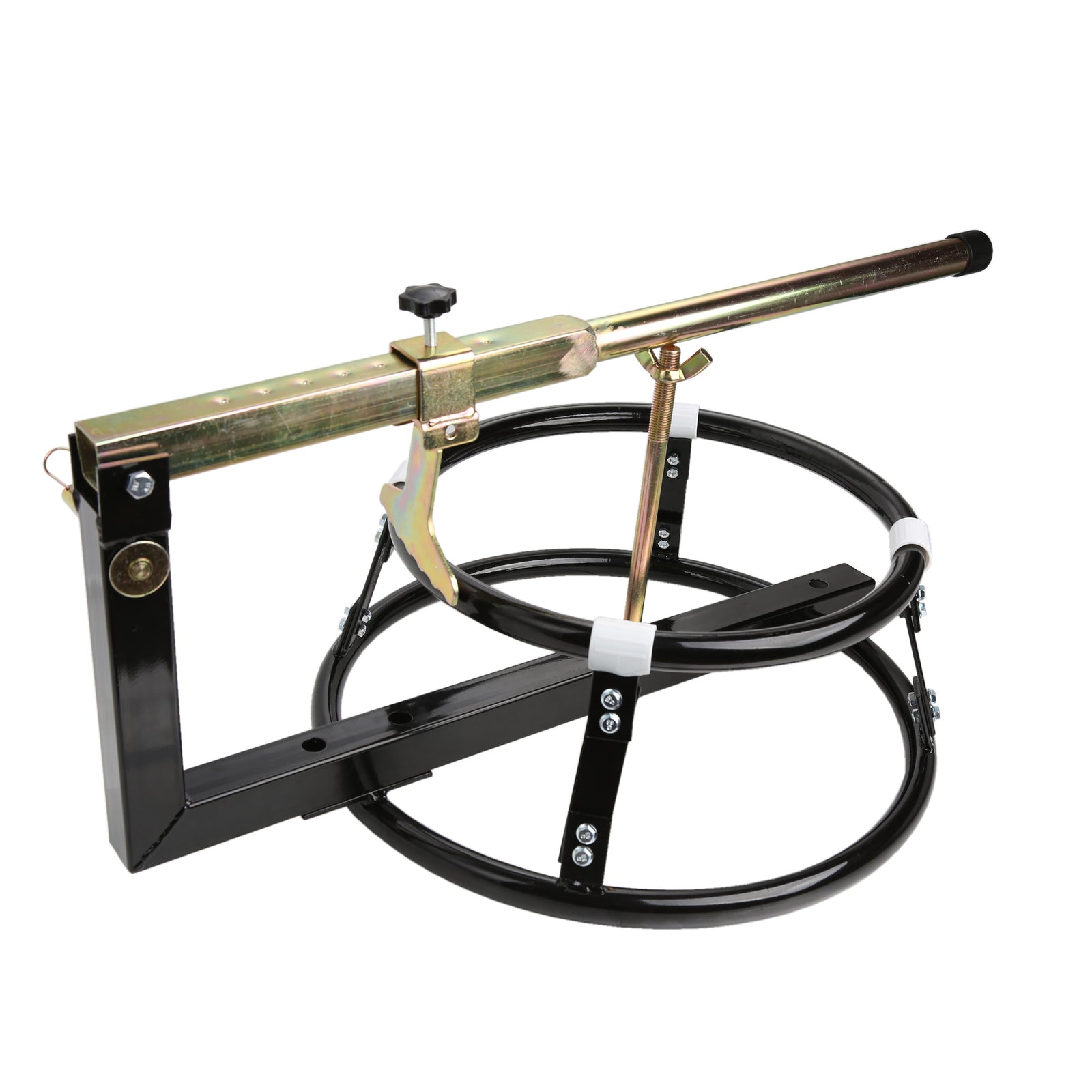 Portable Motorcycle Tire Changing Stand with Bead Breaker Pro