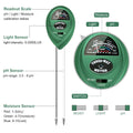 3 In 1 Soil Meter Tester 4 Adequate Light Moisture Soil Ph Gardening