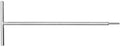 TONE Long T-Shaped Hexagon Wrench THW-06L500
