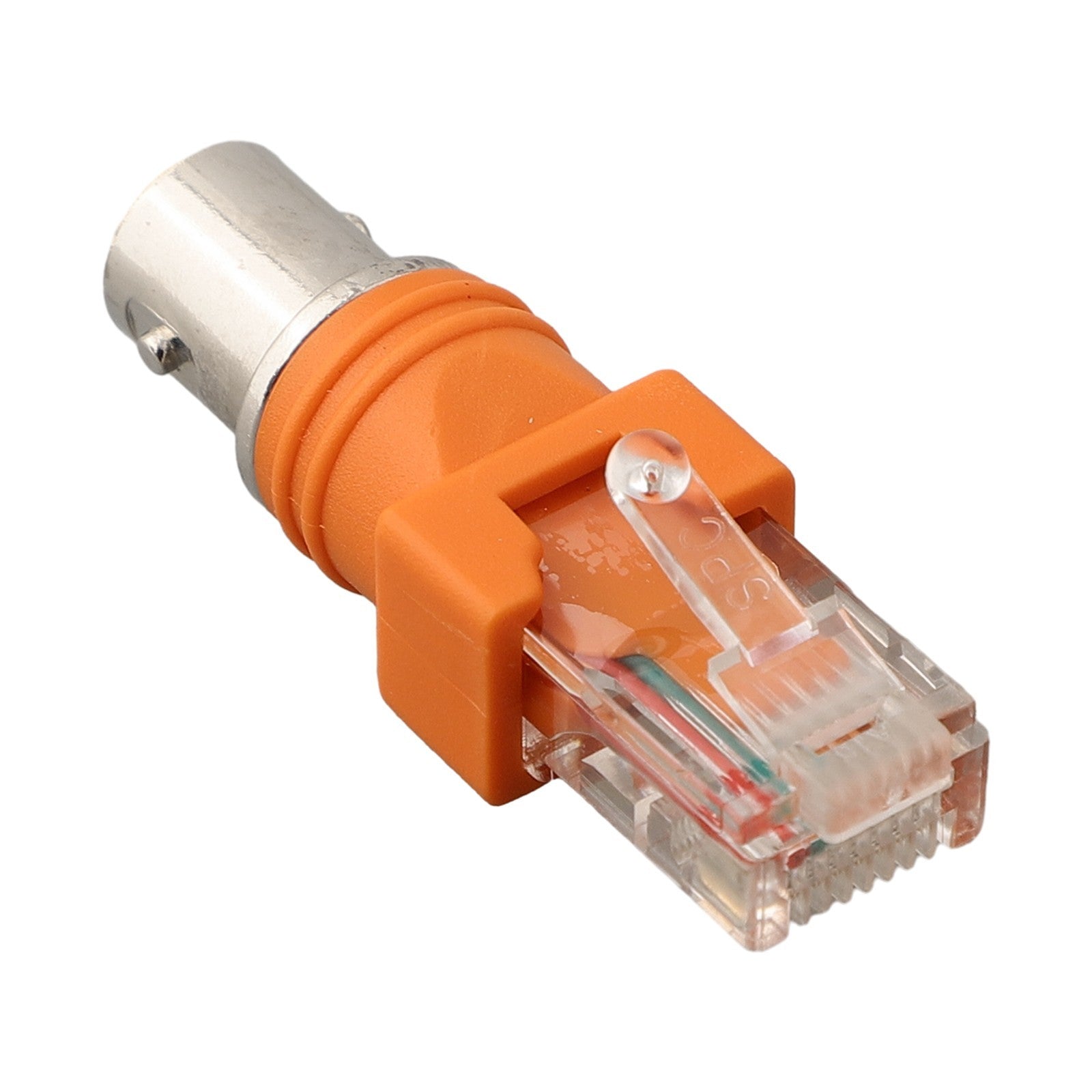 Compact and Portable Coaxial Coupler Adapter for RF Female To RJ 45 MaleOpens in