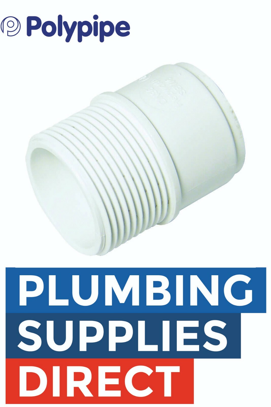Polypipe ABS Male Adaptor - 32mm & 40mm