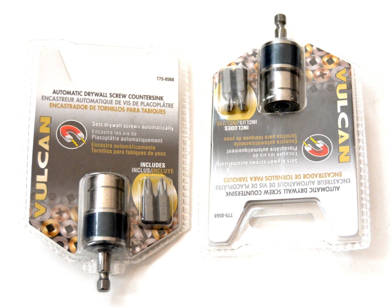 2 Vulcan Magnetic Automatic Drywall Screw Dimpler