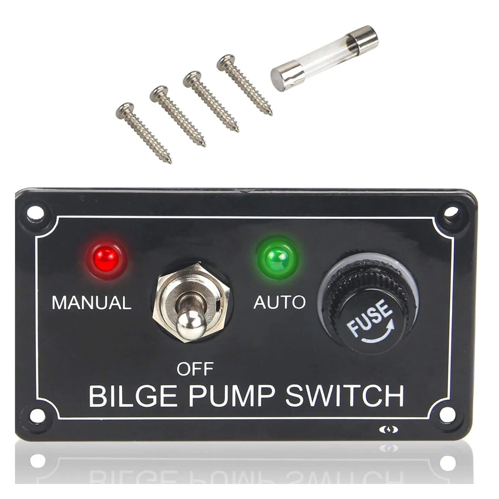 Bilge Alarm Pump Switch With Led Indicator Dc12v Marine Boat