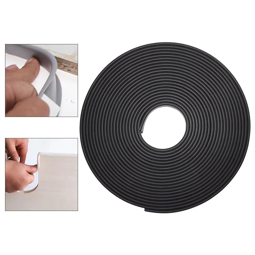 Tpe Edging Trim 5 Meter Roll Perfect For Cabinets And Shelves
